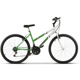 Bicicleta Feminina Adulto Aro 26 Bicolor Ultra Bike Azul