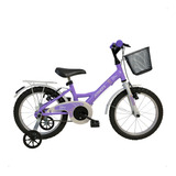 Bicicleta Feminina Aro 16 Modelo Bliss De Menina Com Rodinha