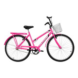Bicicleta Feminina Com Cesto Ultra Bike