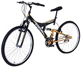 Bicicleta Full Suspension Kanguru Aro 26 Preta Polimet Unissex Preto Outro Especifique Na Descrição Do Produto 
