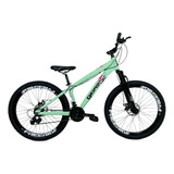 Bicicleta Gios Frx Freeride Aro 26 Freio Disco 21v Verde
