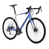 Bicicleta Groove Overdrive 50 2023 Azul Prata Disc Mec