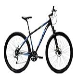 Bicicleta Gta Start Bike Mtb Aro 29 Quadro Alumínio Com Cabeamento Interno 21 Marchas Câmbios Indexáveis Freio A Disco Preto Azul 19 