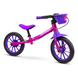 Bicicleta Infantil Aro 12 De Equilíbrio Balance 04 Nathor