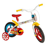 Bicicleta Infantil Aro 12 Patati Patatá Styll Baby Cor Branco Tamanho Do Quadro S