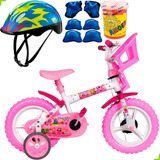 Bicicleta Infantil Aro 12 Princesinhas Tambor