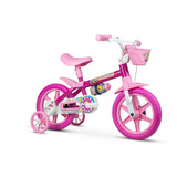 Bicicleta Infantil Aro 12 Rosa Flower