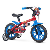 Bicicleta Infantil Aro 12 Spider Man Nathor 3 A 5 Anos