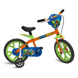 Bicicleta Infantil Aro 14 Game Bandeirante Criança