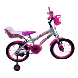 Bicicleta Infantil Aro 16 Com Adesivo