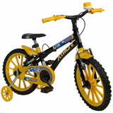 Bicicleta Infantil Aro 16 Masculina Athor Baby Lux Cars