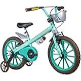 Bicicleta Infantil Aro 16 Nathor Antonella Verde