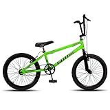 Bicicleta Infantil Aro 20 Bmx Freio V Brake Aro Aereo Verde E Preto Gottbike