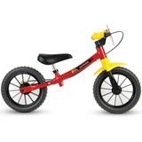 Bicicleta Infantil Equilibrio Nathor Balance Bike Cores