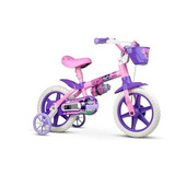 Bicicleta Infantil Nathor Aro 12 Menina