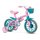 Bicicleta Infantil Rodinhas Cestinha Aro 12