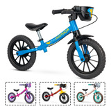 Bicicleta Infantil Sem Pedal Equilíbrio Balance Nathor Aro12