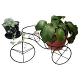 Bicicleta Jardim Decorativa Com Suporte Para 2 Vasos Oferta