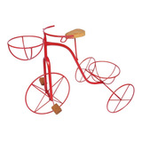Bicicleta Jardim Decorativa Com Suporte Para Vaso