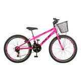 Bicicleta Kls Aro 24 Infantil Mtb 21 Marchas Com Aro Aero