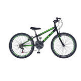 Bicicleta Kls Mountain Bike Aro 24 21 Marchas V brakes 