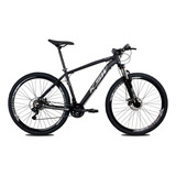 Bicicleta Ksw 29 Xlt Xlt Cambios Shimano 24v Cubo K7 Trav Cor Preto prata Tamanho Do Quadro 15