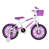 Bicicleta Menina Infantil Criança Aro 16 Wendy Qualidade