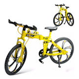 Bicicleta Miniatura Bike Colecionável Brinquedo Dobrável