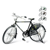 Bicicleta Miniatura Clássica Bike Colecionável Em Metal