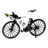 Bicicleta Miniatura Metal Coleção Bike Triathlon 1 24