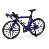 Bicicleta Miniatura Mountain Bike Decoração Fricção Pézinho