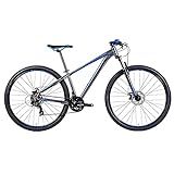 Bicicleta Montain Bike Aro 29   Groove Hype 10 21 Velocidades   Quadro Tamanho 17   Cor Grafite Azul Preto