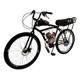 Bicicleta Motorizada 100cc Aro 29 Coroa 52 Banco Xr Tractor Cor Preto Cadillac Tamanho Do Quadro 19