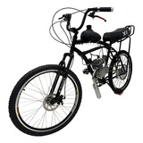 Bicicleta Motorizada 80cc 52 Fr Disk susp Banco Xr Rocket Cor Preto