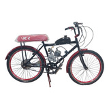 Bicicleta Motorizada 80cc Banco Mobilete Xr Aro 26 Aero Mtb