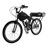 Bicicleta Motorizada 80cc Carenada Banco Xr