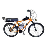 Bicicleta Motorizada 80cc Motor Banco Xr