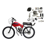 Bicicleta Motorizada Carenada Banco Xr kit bike Desmont 