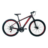 Bicicleta Mountain Bike Gts Pro M5 Techs 29 Aro 29 Tamanho Do Quadro 17 Preto vermelho