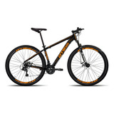 Bicicleta Mountain Bike Gts Pro M5 Techs 29 Aro 29 Tamanho Do Quadro 19 Preto laranja