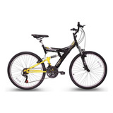 Bicicleta Mountain Bike Tk3 Track Tb 100xs R26 Tamanho Do Uadro 18 Preto amarelo