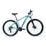 Bicicleta Mtb Aro 29 Ducce X4 18v Shimano Alivio Azul Tam 17