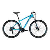 Bicicleta Mtb Aro 29 Oggi Hacker Sport 2021 Azul Azul Preto