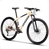 Bicicleta Mtb Aro 29 Sense Rock Evo 2023 Shimano Deore 2x10 Velocidades Cor Creme Preto Tamanho 17 Gênero Unissex