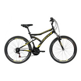 Bicicleta Mtb Caloi Andes Aro 26 Quadro 18 Cor Preto amarelo Tamanho Do Quadro M