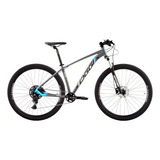 Bicicleta Mtb Oggi 29 Bw 7 0 Cues 9v 2024 Tam 17 Cor Grafite azul cinza Tamanho Do Quadro 17