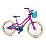 Bicicleta Nathor 20 Lovely Rosa Infantil