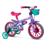 Bicicleta Nathor Com Rodinhas Infantil Aro