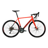Bicicleta Oggi Speed Stimolla 54 Tiagra 20v Vermelho Preto Cor Vermelho preto