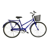 Bicicleta Passeio Calil Veneza Poti Aro 26 V break Azul Tamanho Do Quadro Único